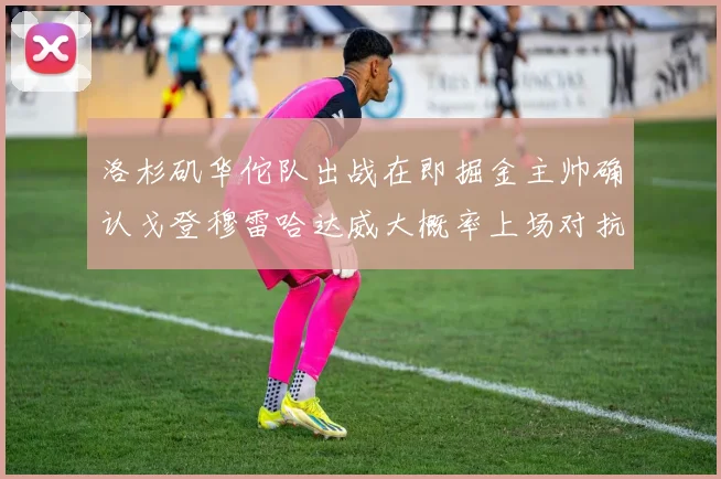 洛杉矶华佗队出战在即掘金主帅确认戈登穆雷哈达威大概率上场对抗湖人